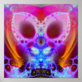 Mantoid Breath Var 4 (12-12) Art Print Poster (Voorkant)