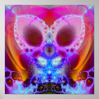 Mantoid Breath Var 4 (12-12) Art Print Poster