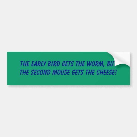 Mantra Bumpersticker (Voorkant)