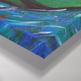 Mantra Garden - Om Canvas Schilderij