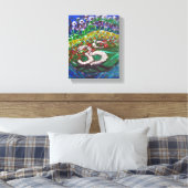 Mantra Garden - Om Canvas Schilderij (Insitu (Slaapkamer))