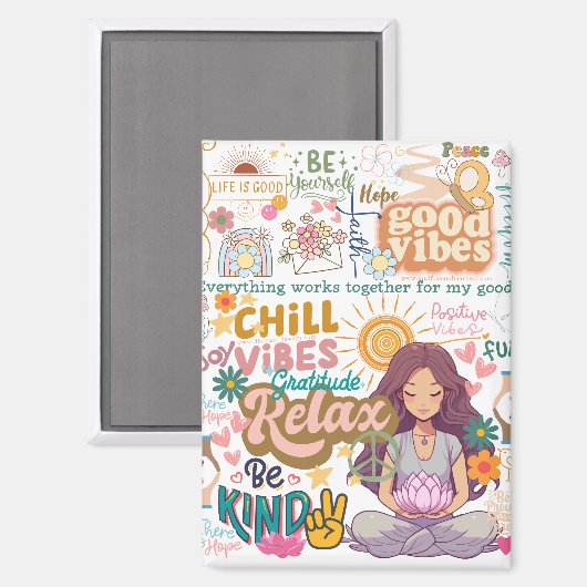 Mantra Magnet (Voorkant / Achterkant)