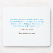 Mantra Mousepad van de moeder Muismat (Voorkant)