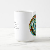 Mantra mug with prayer portal - Presence Koffiemok (Center)