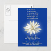 Mantra of Love Briefkaart (Voorkant / Achterkant)