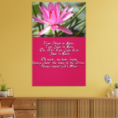 Mantra of Love Canvas Afdruk (Insitu (Woonkamer))