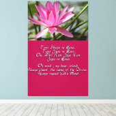 Mantra of Love Canvas Afdruk (Insitu (Houten vloer))