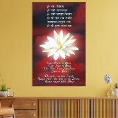Mantra of Love Canvas Afdruk (Insitu (Woonkamer))
