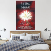 Mantra of Love Canvas Afdruk (Insitu (Slaapkamer))