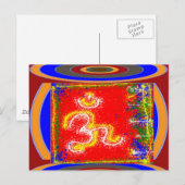 MANTRA Shakti: Passie, Toewijding, Macht en Vrede Briefkaart (Voorkant / Achterkant)