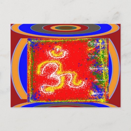 MANTRA Shakti: Passie, Toewijding, Macht en Vrede Briefkaart (Voorkant)