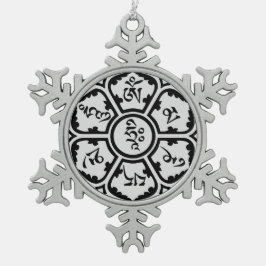 Mantra Snow Flake Ornament