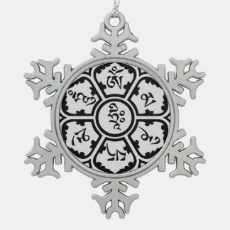 Mantra Snow Flake Ornament