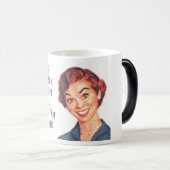 mantra take 2 retro magische mok (Voorkant rechts)