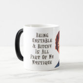 mantra take 2 retro magische mok (Voorkant links)