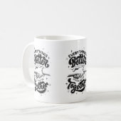 Mantra van mok: samen beter koffiemok (Voorkant links)