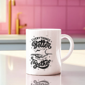 Mantra van mok: samen beter koffiemok