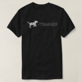 Mantrailing trail hond t-shirt (Design voorkant)