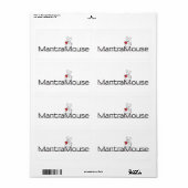 MantraMouse®-Logo Stickers (Full Sheet)