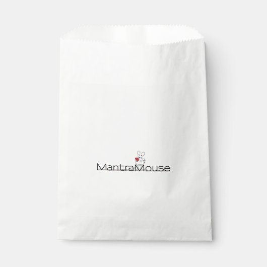 MantraMouse® Logo Tassen Bedankzakje (Voorkant)