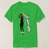 Manu Ginobili Block on James Harden T-shirt (Design voorkant)