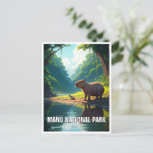 Manu Nationaal Park Peru Briefkaart (Staand voorkant)