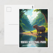 Manu Nationaal Park Peru Briefkaart (Voorkant / Achterkant)