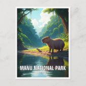 Manu Nationaal Park Peru Briefkaart (Voorkant)