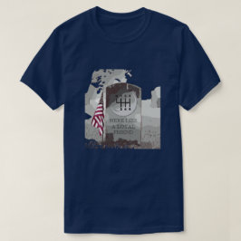 MANUAL 2-Sided Tombstone T-shirt