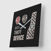 MANUAL antidiefstal Vierkante Klok (Hoek)