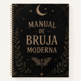 manual de bruja negro notitieboek