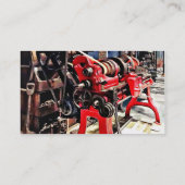 Manual Lathe Circa 1880 Visitekaartje (Achterkant)