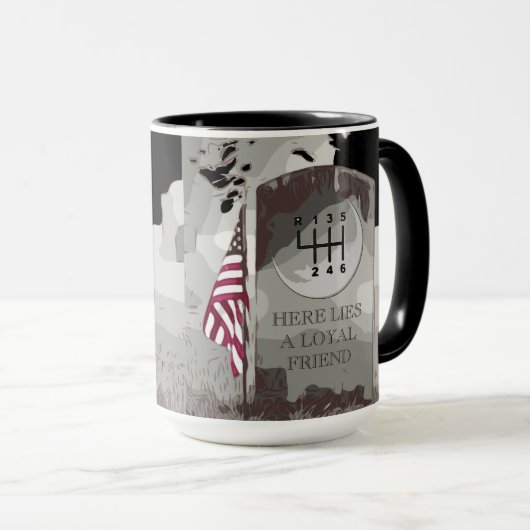 MANUAL Tombstone Mok (Voorkant rechts)