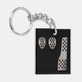 MANUAL Transmission - Three Pedal Dance Sleutelhanger (Voorkant Links)