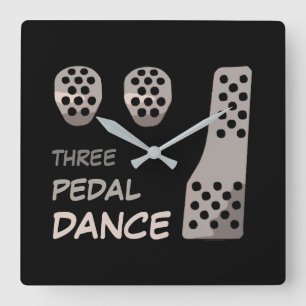 MANUAL Transmission - Three Pedal Dance Vierkante Klok