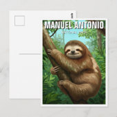 Manuel Antonio Nationaal Park Costa Rica Reizen Briefkaart (Voorkant / Achterkant)