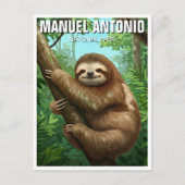 Manuel Antonio Nationaal Park Costa Rica Reizen Briefkaart (Voorkant)