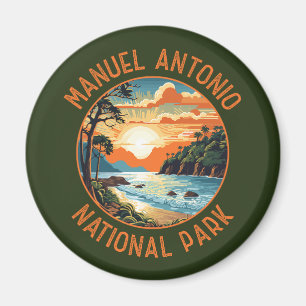 Manuel Antonio Nationaal Park Retro in nood Magneet