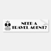 Manuel Calavera Afterlife Travel Agent Bumpersticker (Voorkant)