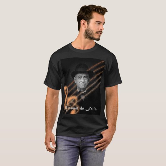 Manuel de FAlla T-shirt (Voorkant volledig)