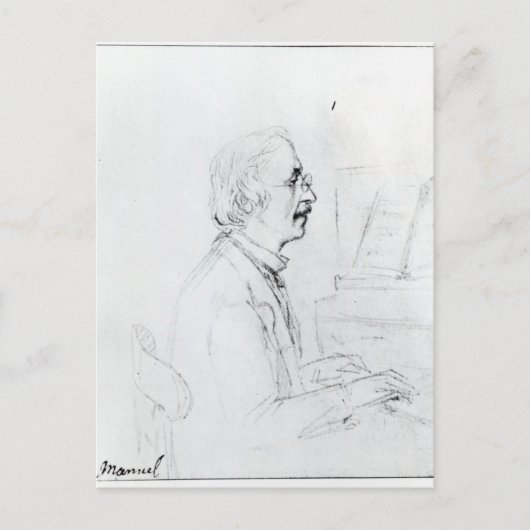 Manuel Garcia Briefkaart (Voorkant)