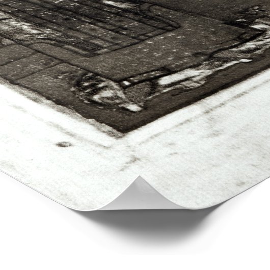 Manuel I Comnenus en Empress Maria van Antioch Poster (Hoek)