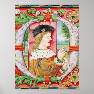 Manuel I "The Fortunate", koning van Portugal Poster