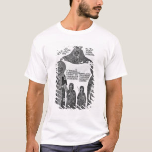 Manuel Palaeologus beschermd door Virgin Mary T-shirt