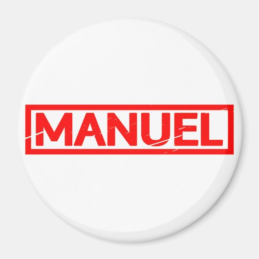 Manuel Stamp Magneet (Voorkant)