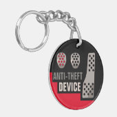 MANUELE SLEUTELHANGER met twee kanten ANTITHEFT (Voorkant Links)