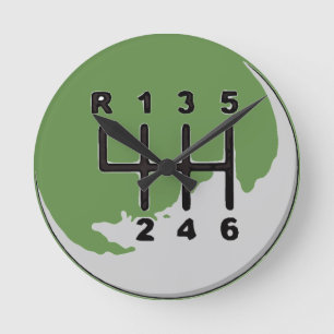 MANUELE VERZENDING - KLEUREN RONDE KLOK