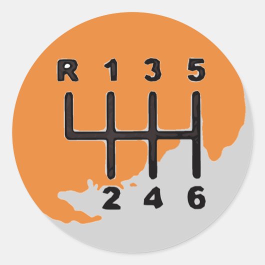 MANUELE VERZENDING - KLEUREN RONDE STICKER (Voorkant)