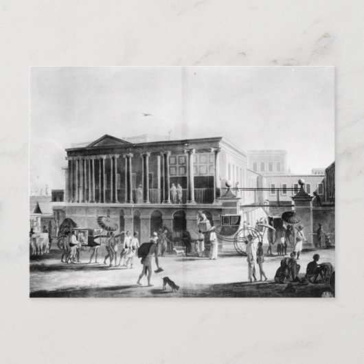 Manufactoring and Bazaar, Calcutta House Briefkaart (Voorkant)