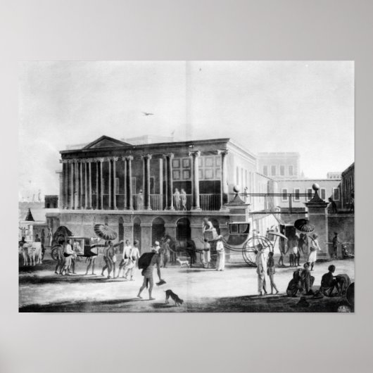 Manufactoring and Bazaar, Calcutta House Poster (Voorkant)